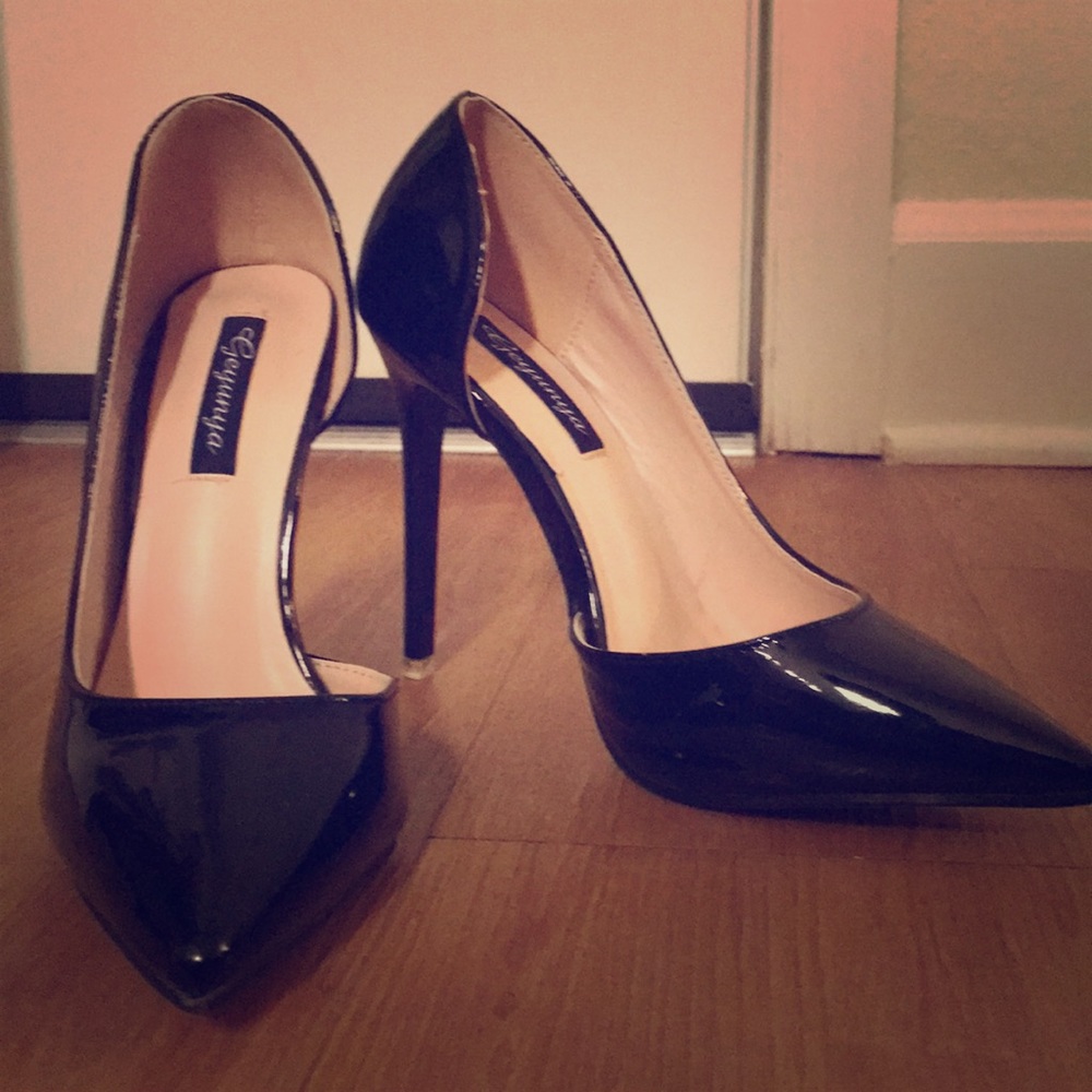 Black heels